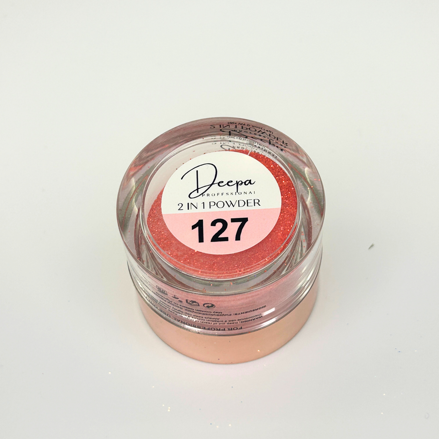 Deepa Dipping Powder Fine Red Sequin 127