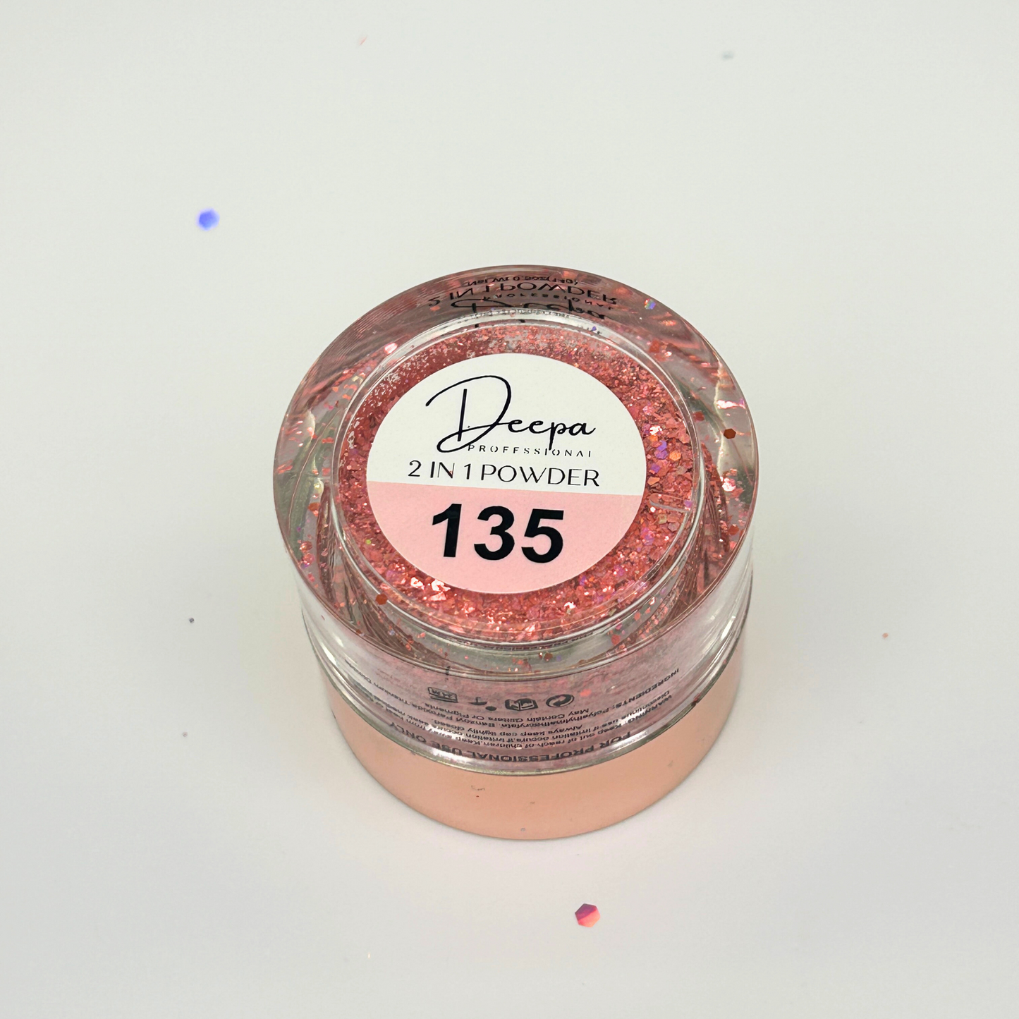 Deepa Dipping Powder Large Red Sequin 135