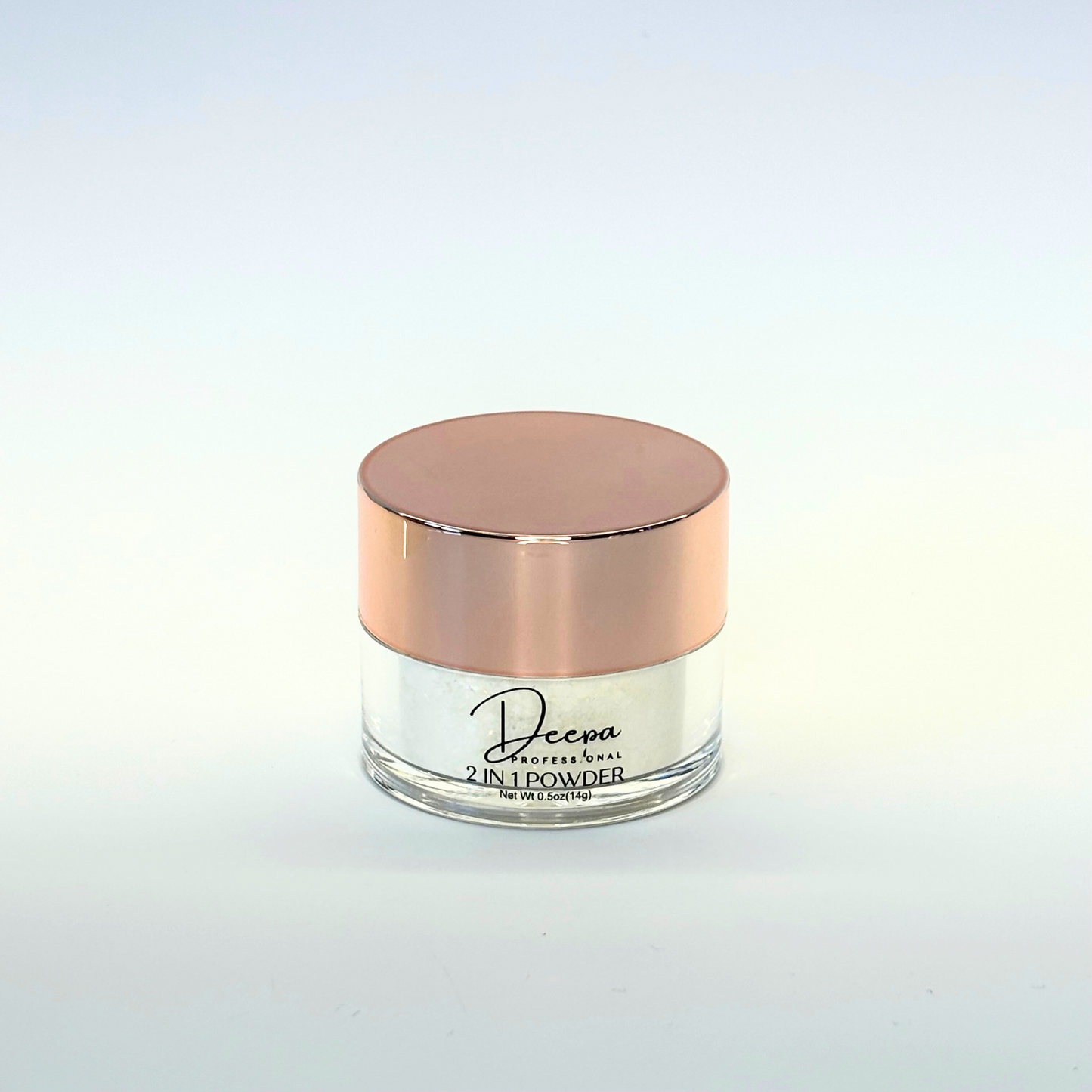 Deepa Dipping Powder White - Pink Sequin 130