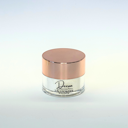 Deepa Dipping Powder White - Pink Sequin 130